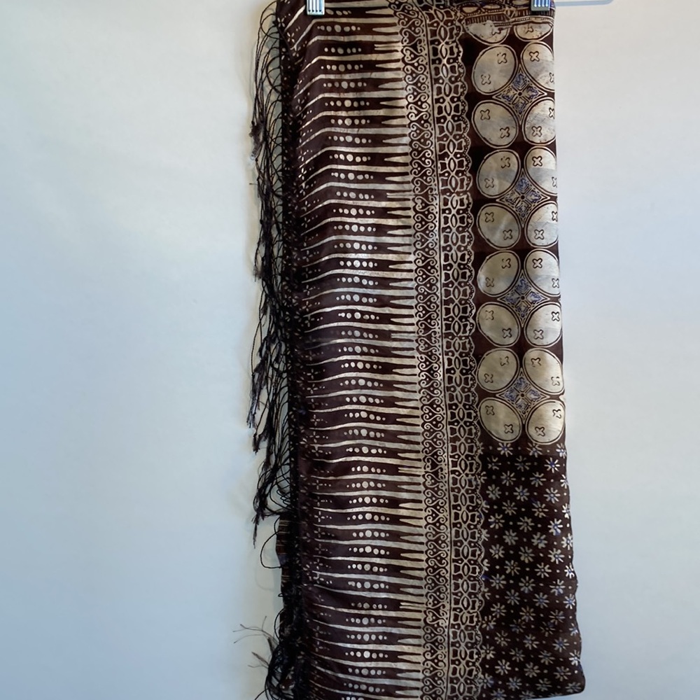 Afgahn Silk Scarf - Picture 4 of 4